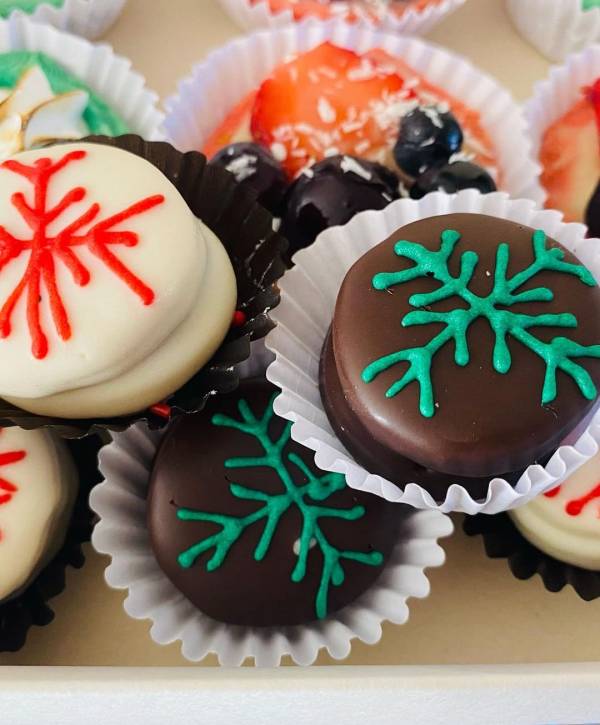 Navidad: Bandeja de dulces navideños 36 unidades - Imagen 3