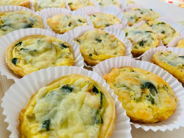 Mini Quiché de verduras