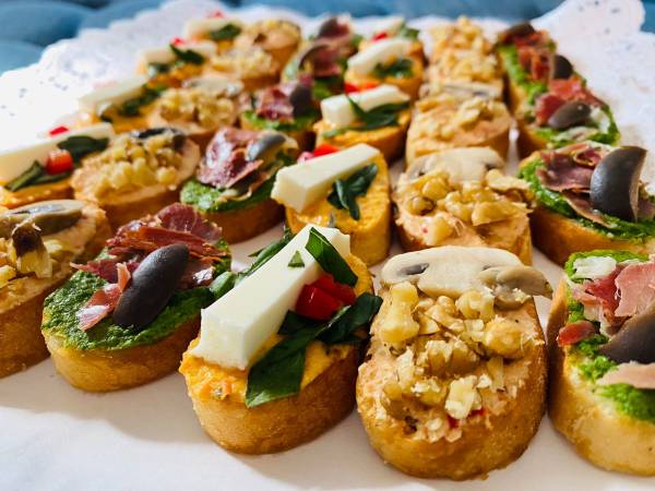 Paquete de catering salado opción 2