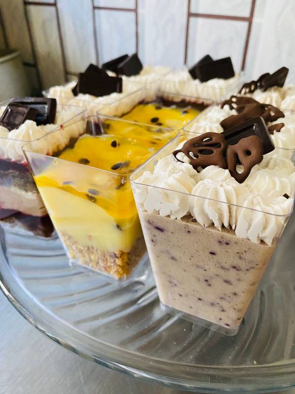 Postres en shot 60 ml (15 unidades)