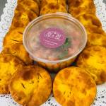 Sopaipillas con pebre